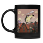 Кружка цветная UV-DTF