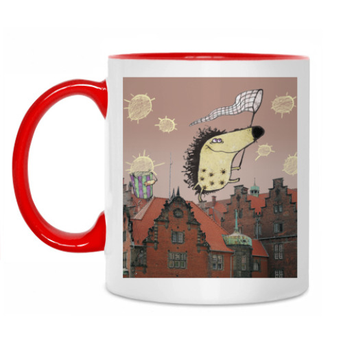 Кружка с принтом Ёжик