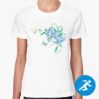 Женская спортивная футболка