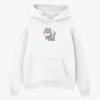 Толстовка худи оверсайз