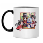 Кружка двухцветная