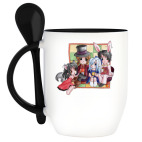 Кружка с ложкой