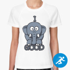 Женская спортивная футболка