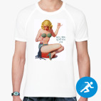 Мужская спортивная футболка