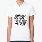 Женская рубашка поло