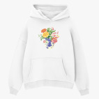 Толстовка худи оверсайз