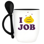 Кружка с ложкой