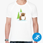 Мужская спортивная футболка