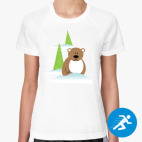 Женская спортивная футболка