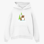 Толстовка худи оверсайз