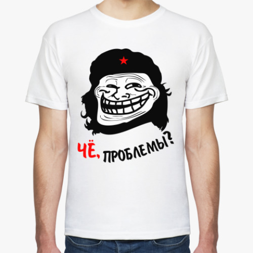 Футболка с принтом Чё, проблемы?