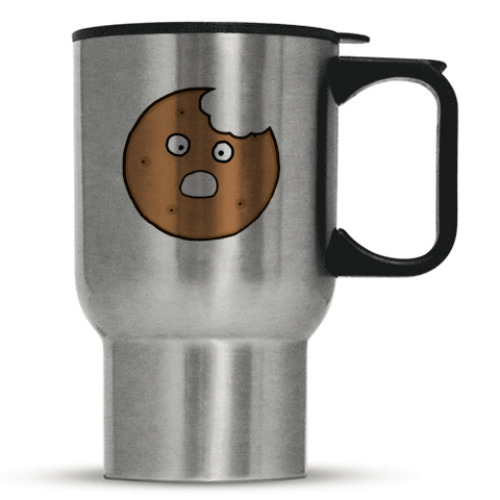 Кружка-термос с принтом Печенье