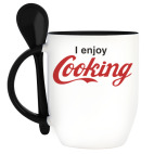 Кружка с ложкой