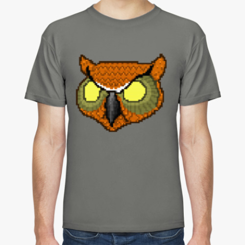 Футболка с принтом Маска совы