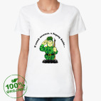 Женская футболка органик