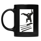 Кружка цветная UV-DTF