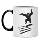 Кружка двухцветная