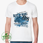 Мужская футболка органик