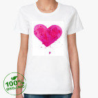 Женская футболка органик