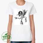 Женская футболка органик