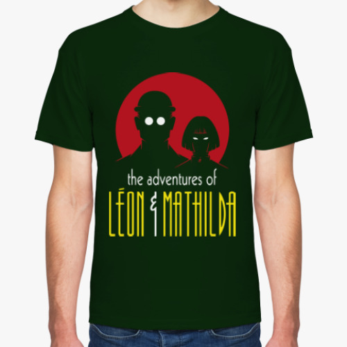 Футболка с принтом Леон и Матильда