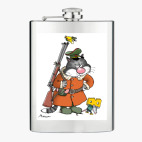 Фляжка стальная