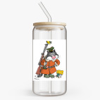 Банка с бамбуковой крышкой