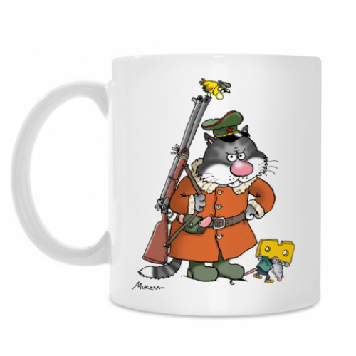 Кружка с принтом СТОРОЖ