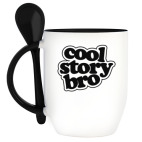 Кружка с ложкой