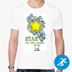 Мужская спортивная футболка