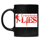 Кружка цветная UV-DTF