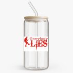 Банка с бамбуковой крышкой