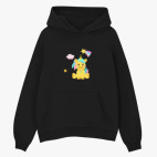 Толстовка худи оверсайз