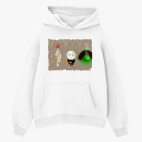 Толстовка худи оверсайз