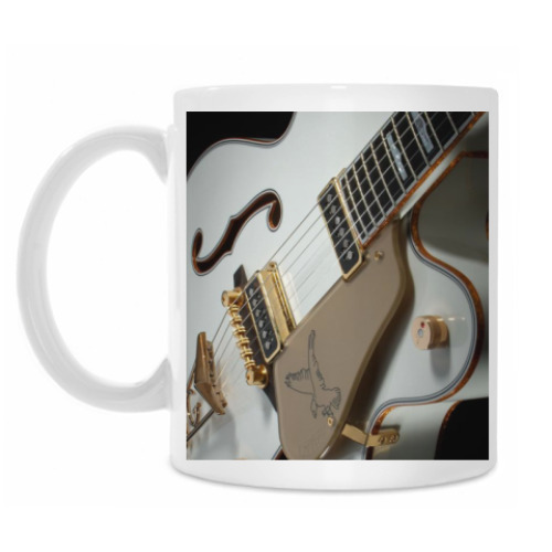Кружка с принтом Гитара