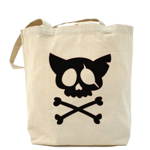 Сумка шоппер с принтом Пираты рулят!