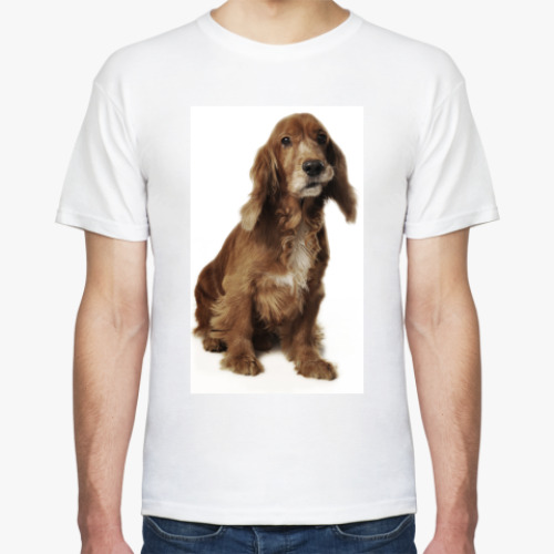 Футболка с принтом Dog