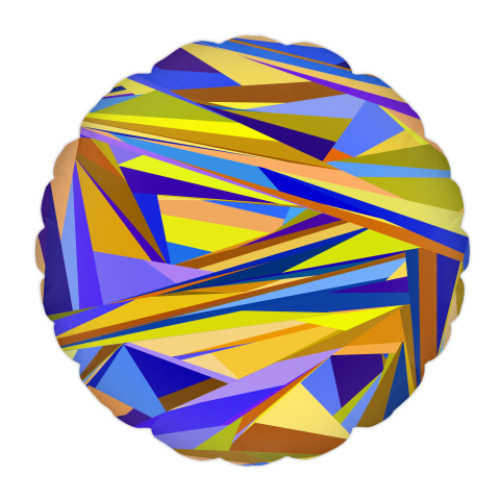 Подушка с принтом Кандинский