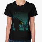 Классическая женская футболка BioShock Big Daddy