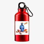 Металлическая бутылка 400 мл UV-DTF