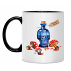 Кружка двухцветная