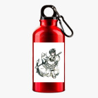 Металлическая бутылка 400 мл UV-DTF