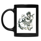 Кружка цветная UV-DTF