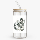 Банка с бамбуковой крышкой