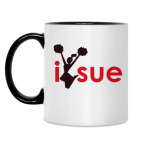 Кружка двухцветная