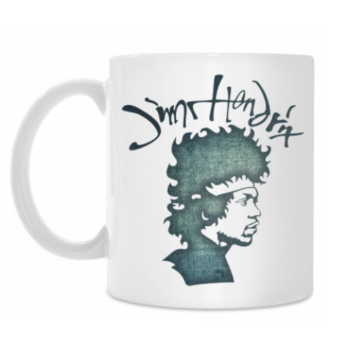 Кружка с принтом Jimi Hendrix