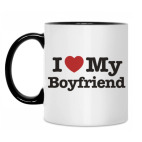 Кружка двухцветная