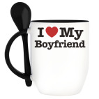 Кружка с ложкой