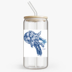 Банка с бамбуковой крышкой