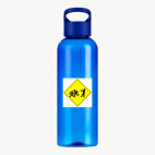 Прозрачная спортивная бутылка